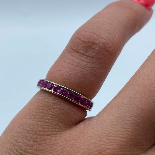 Round Ruby Band
