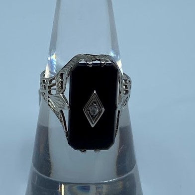 Vintage Onyx Ring